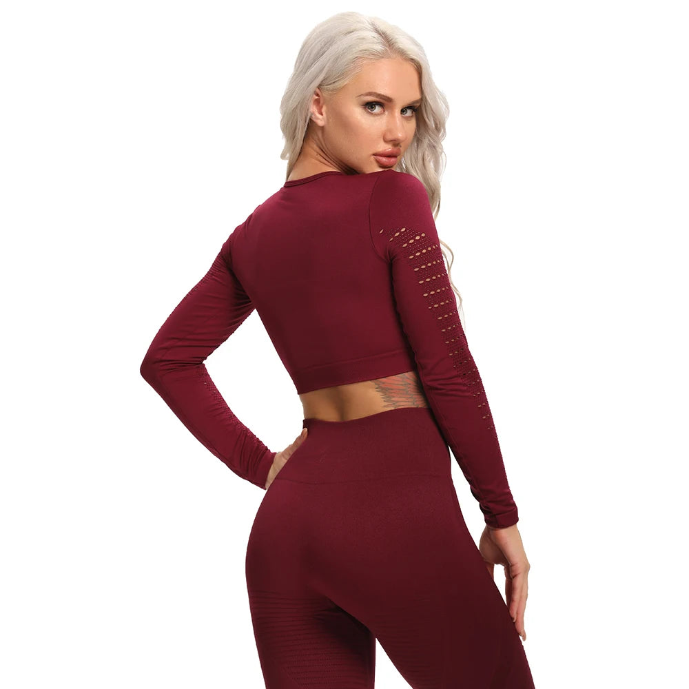 Long Sleeve Workout Tops for Women