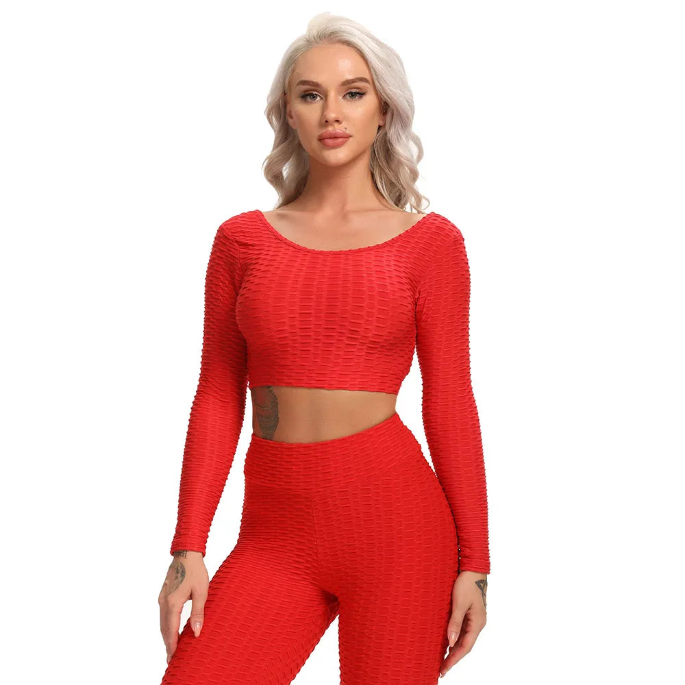 Sexy Backless Yoga Tops for Fitness