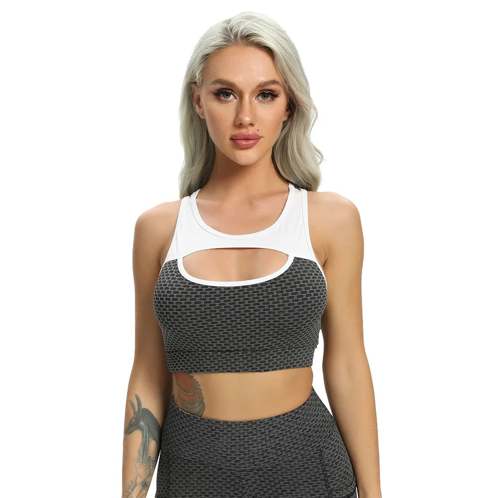 Seamless Sports Bra Crop Top