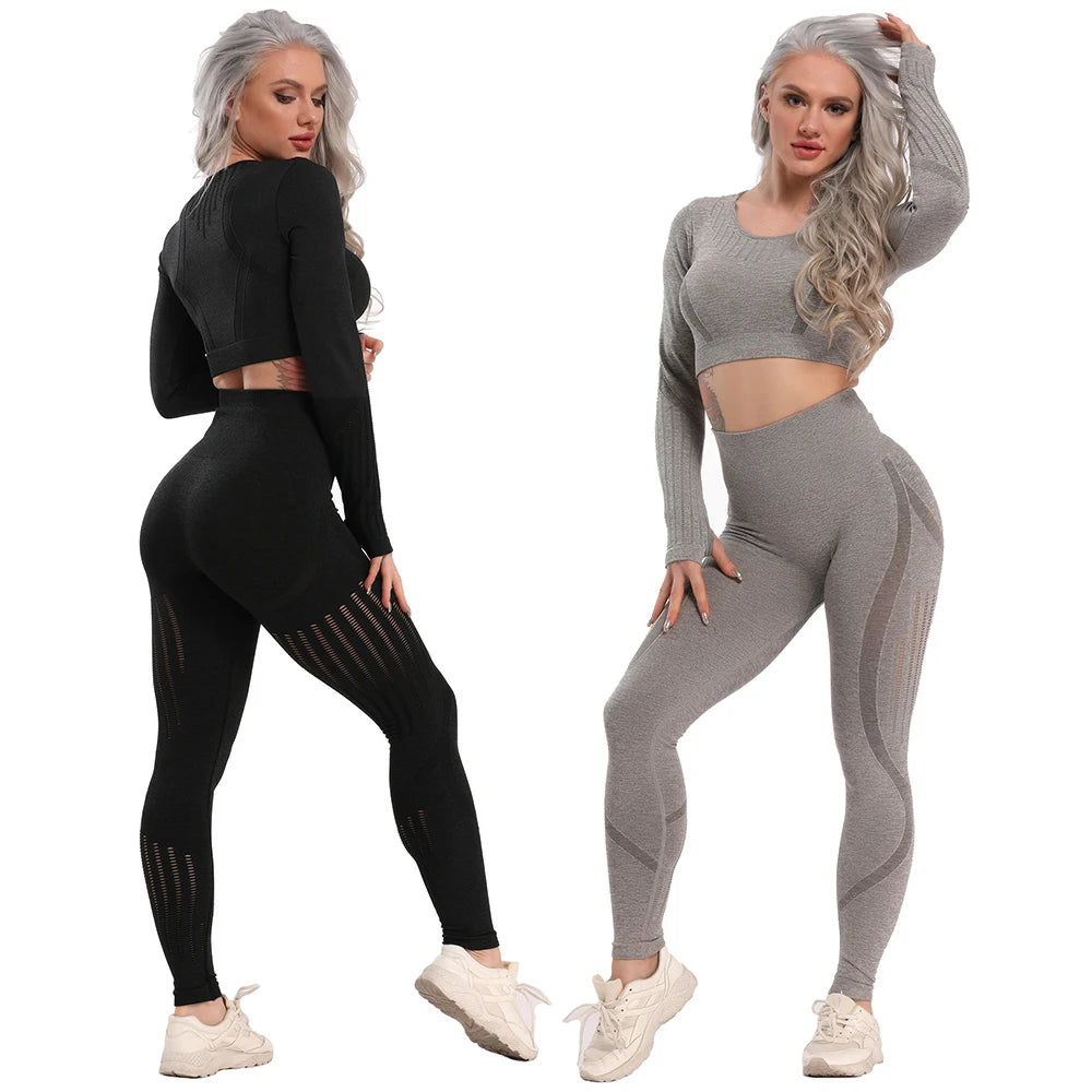 Seamless Sportswear Gym Sports Suits